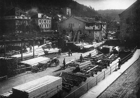 Stadtmuehle Bad Schandau 1920